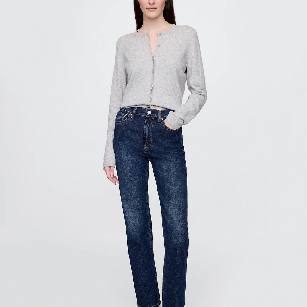 Gap 90s Straight Jeans 29 Regular Dark Indigo